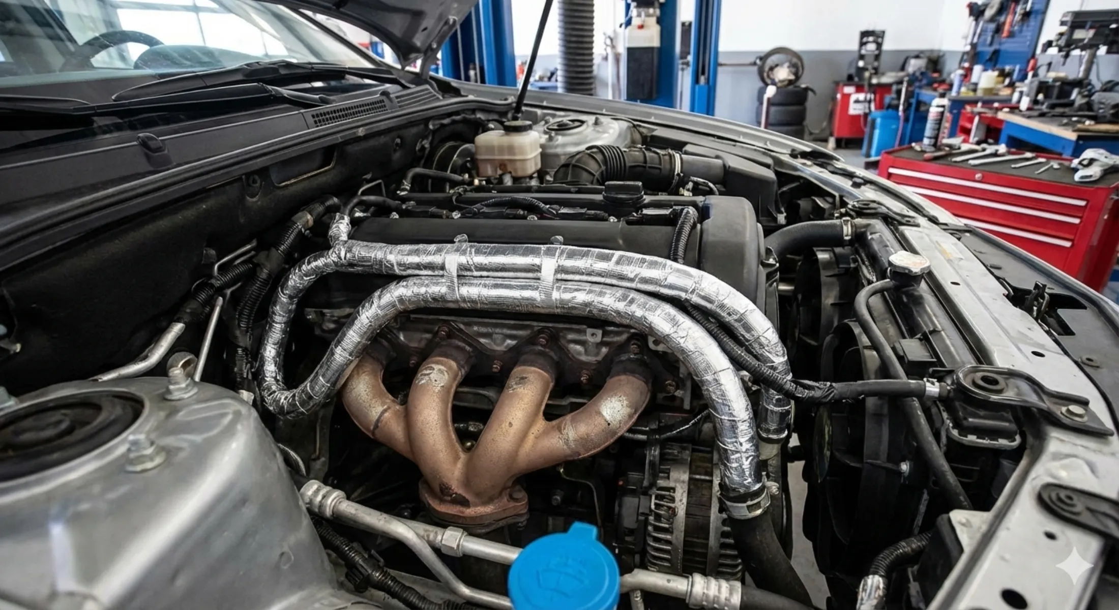 Automotive tape application